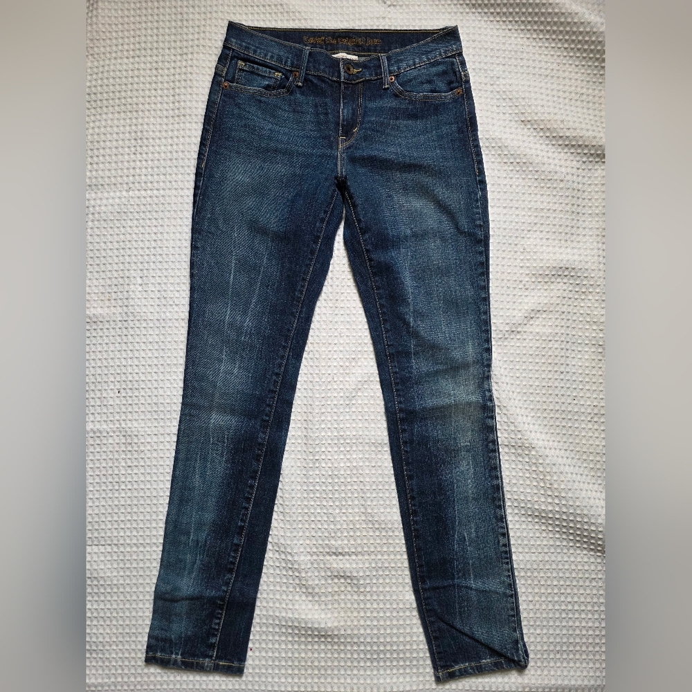 5/25$ - Levi's Blue Skinny Jeans with Classic Indigo Wash